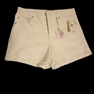 Jessica Simpson Infinite High Waist Jean Shorts